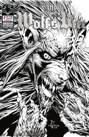 WOLFS BITE #1 (ONE SHOT) CVR C ROY ALLAN MARTINEZ B&W LIMITED EDITION VAR (MR) WOLFS BITE #1 (ONE SHOT) CVR C ROY ALLAN MARTINEZ B&W LIMITED EDITION VAR (MR)