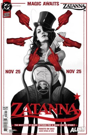 ZATANNA (2026) #8 CVR B JOSHUA SWAY SWABY CARD STOCK VAR